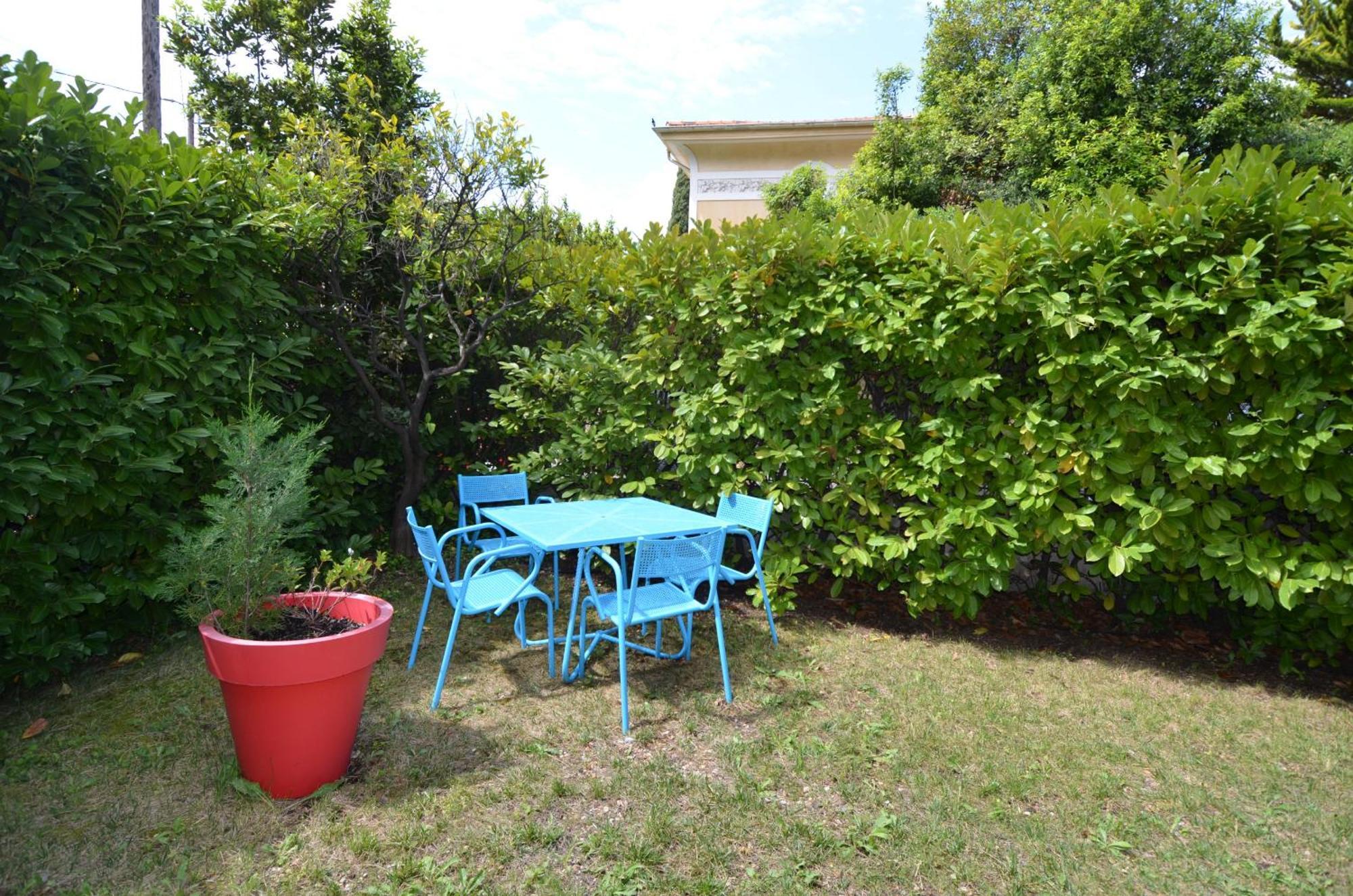 Parc Louisa - Appartement D'Epoque Avec Jardin Et Parking 4 Personnes Le Port De Nice Buitenkant foto