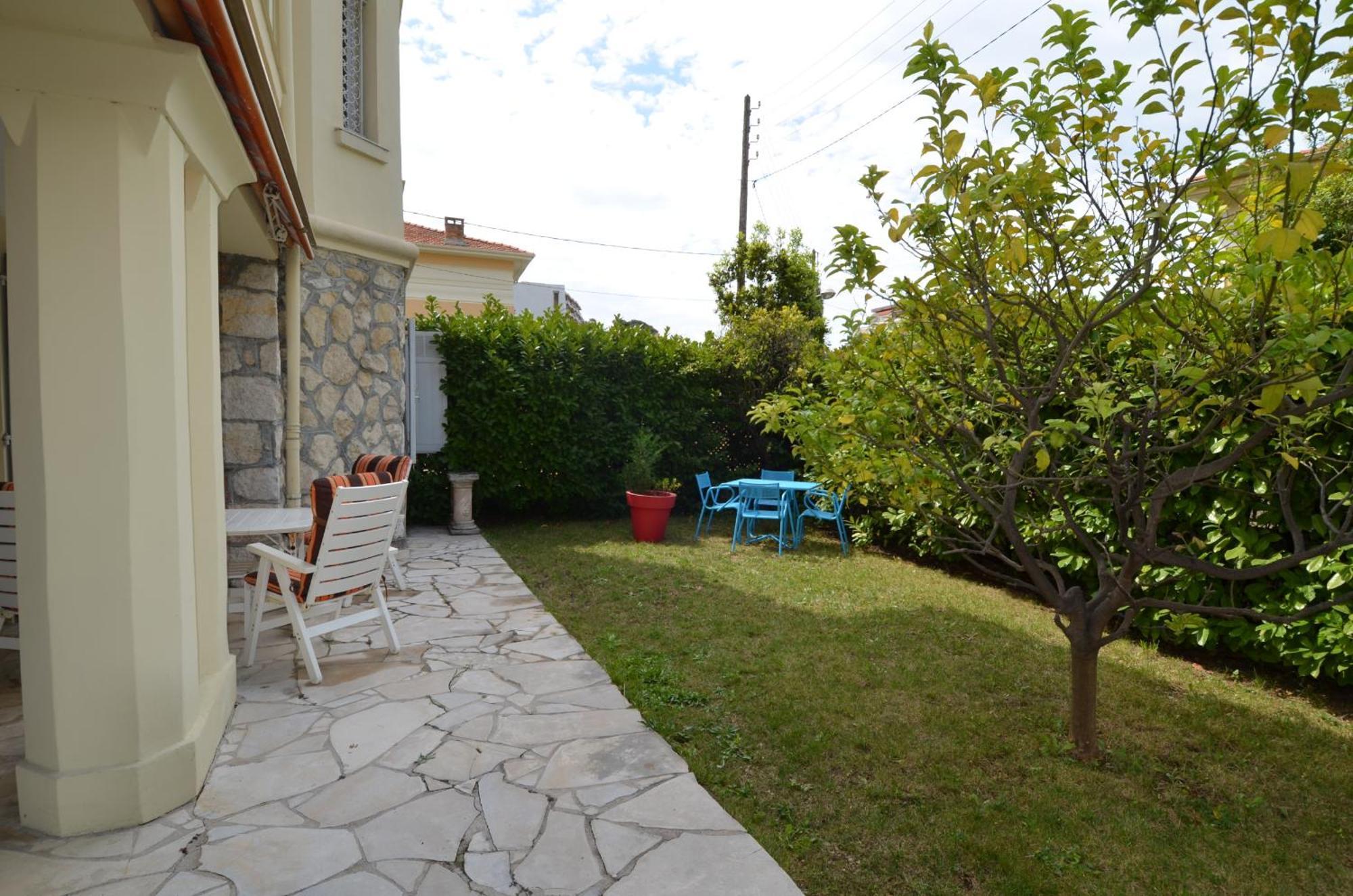 Parc Louisa - Appartement D'Epoque Avec Jardin Et Parking 4 Personnes Le Port De Nice Buitenkant foto